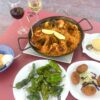 Completo Menú de comida Casera para 2 con 2 Entrantes + 1 Principal + 2 Postres + 2 Bebidas